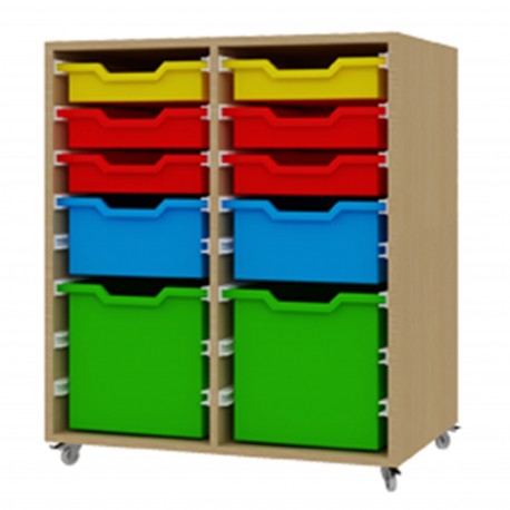 Meuble à bacs double