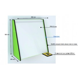 Chevalet peinture mural