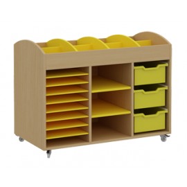 Chariot à peinture pour format A3