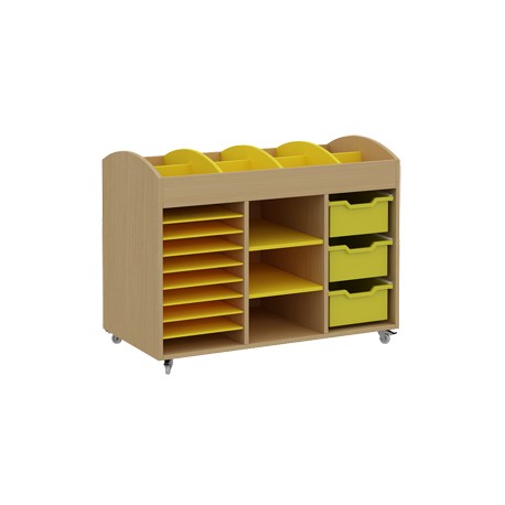 Chariot à peinture pour format A3