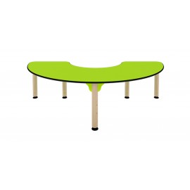 Table demi-lune