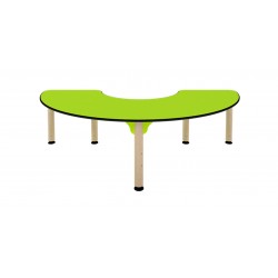 Table demi-lune