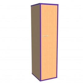 Meuble porte classique 4 étagères