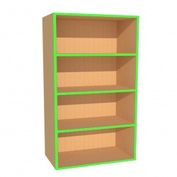 Meuble ouvert 3 étagères large