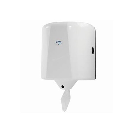 Distributeur maxi dévidage central blanc