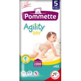Couches Pommette Agility dry T6 – 15/30 kg