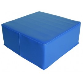Pouf carré hauteur 17cm