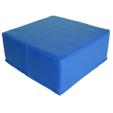 Pouf carré hauteur 17cm