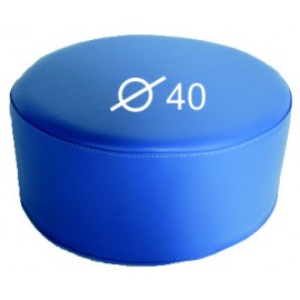 Pouf rond hauteur 17cm