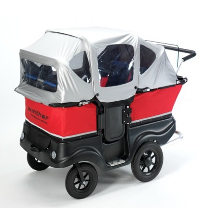 Poussette Kiddy Bus Deluxe 4 places
