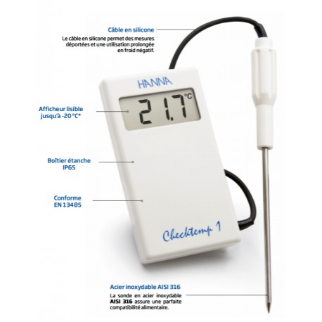 Thermomètre de poche haute précision