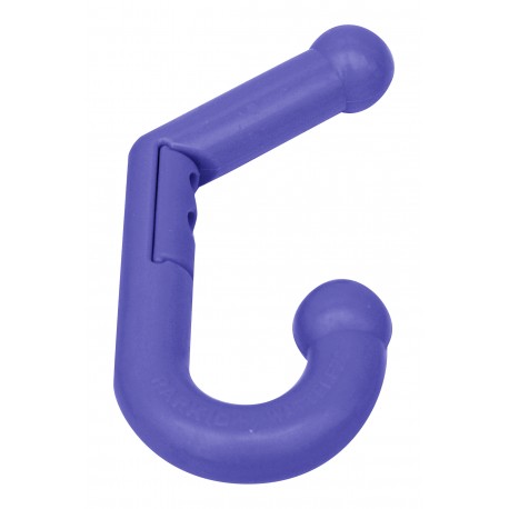 Patères double parkid lavande - vis bois