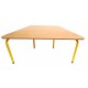 Table Clara Trapèze 120x60x60