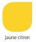 Résine jaune citron