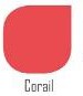 Résine corail